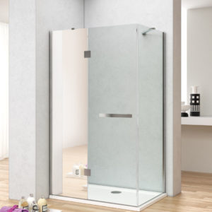 Box doccia CAPRAIA 140×75 con Cristallo a specchio