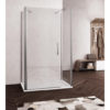 Box doccia MONTECRISTO 90x70 con Cristallo trasparente